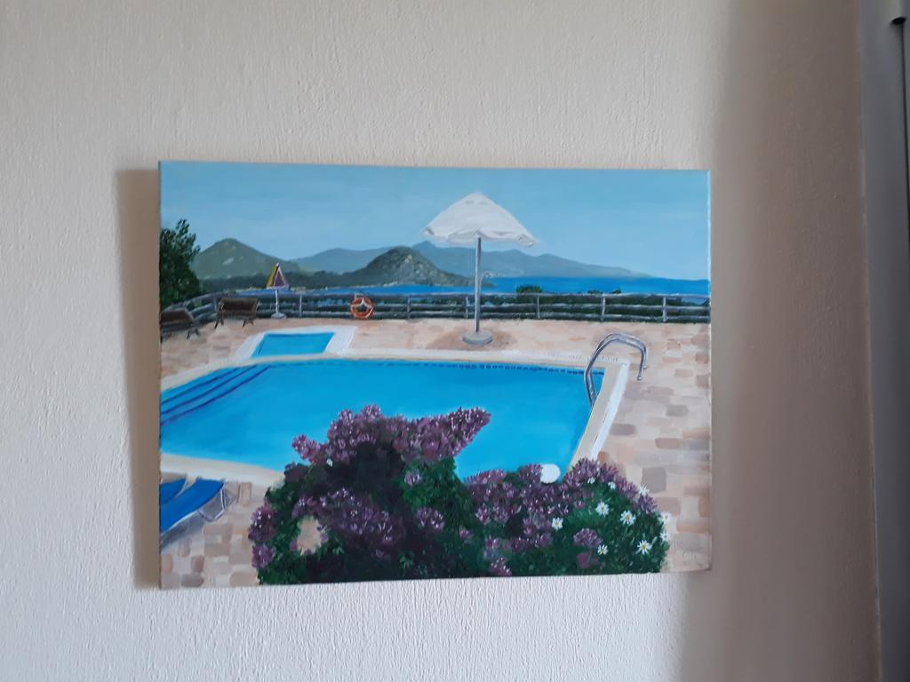 Stelios Apartments Istro Luaran gambar